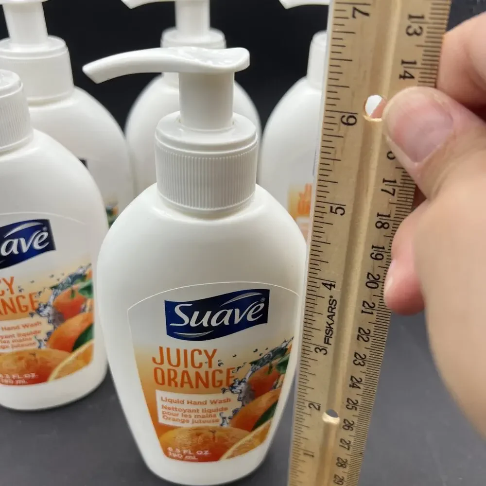Pack Of 6 Suave Juicy Orange Liquid Hand Wash 6.5oz.
